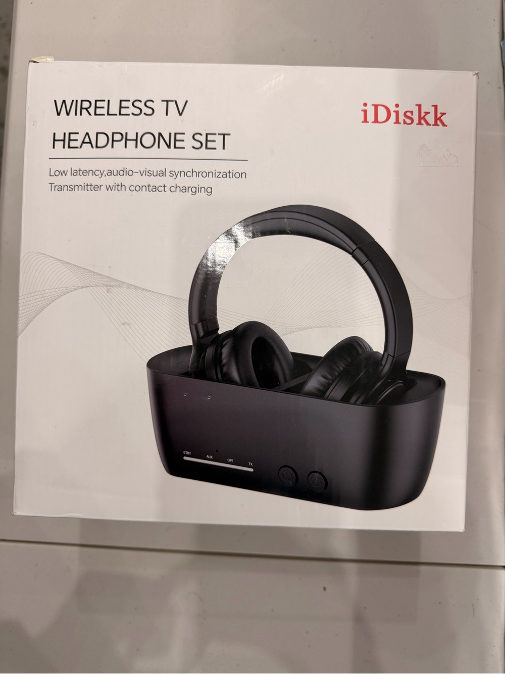 iDiskk Wireless TV Headphone Set